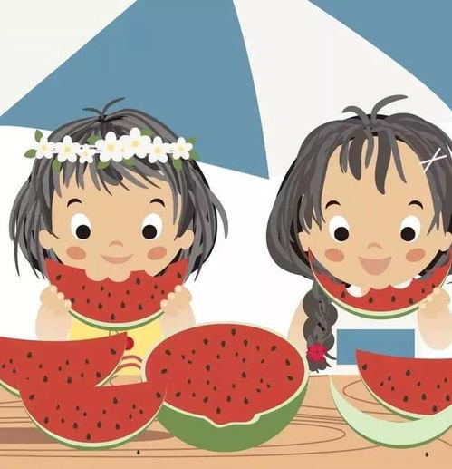 快乐吃瓜卡通头像,趣味横生的形象魅力